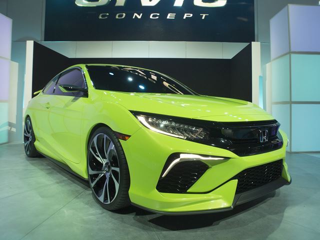 Новый Civic Coupe дебютирует в Лос-Анджелесе